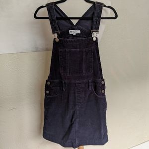American Apparel 💙 corduroy jumper overalls dress